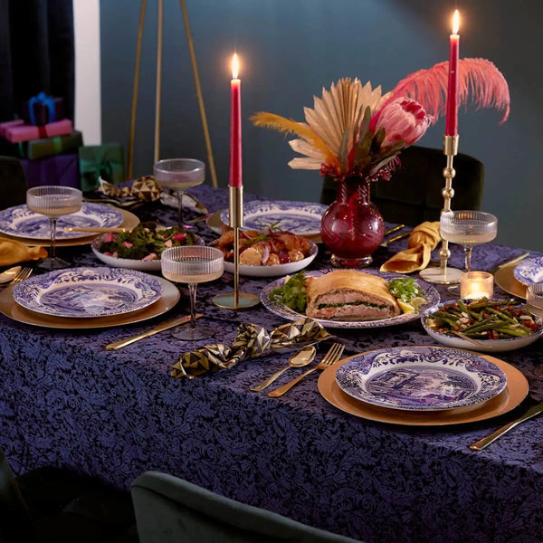 Spode Blue Italian Tereyağlık